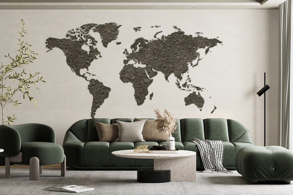 Map of the world