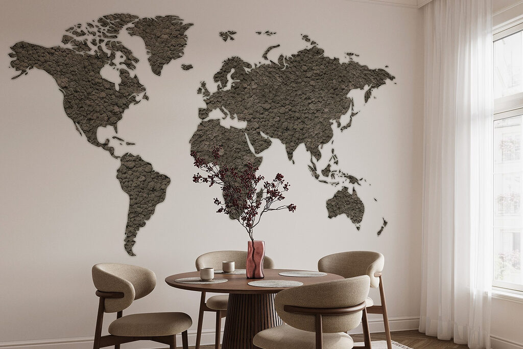 Map of the world
