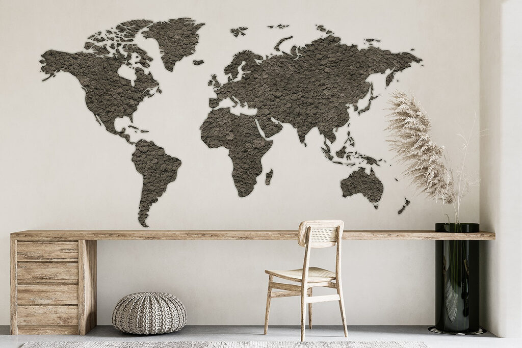 Map of the world
