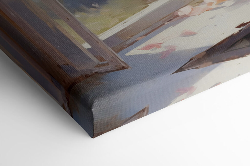 Vase of flowers in front of a window