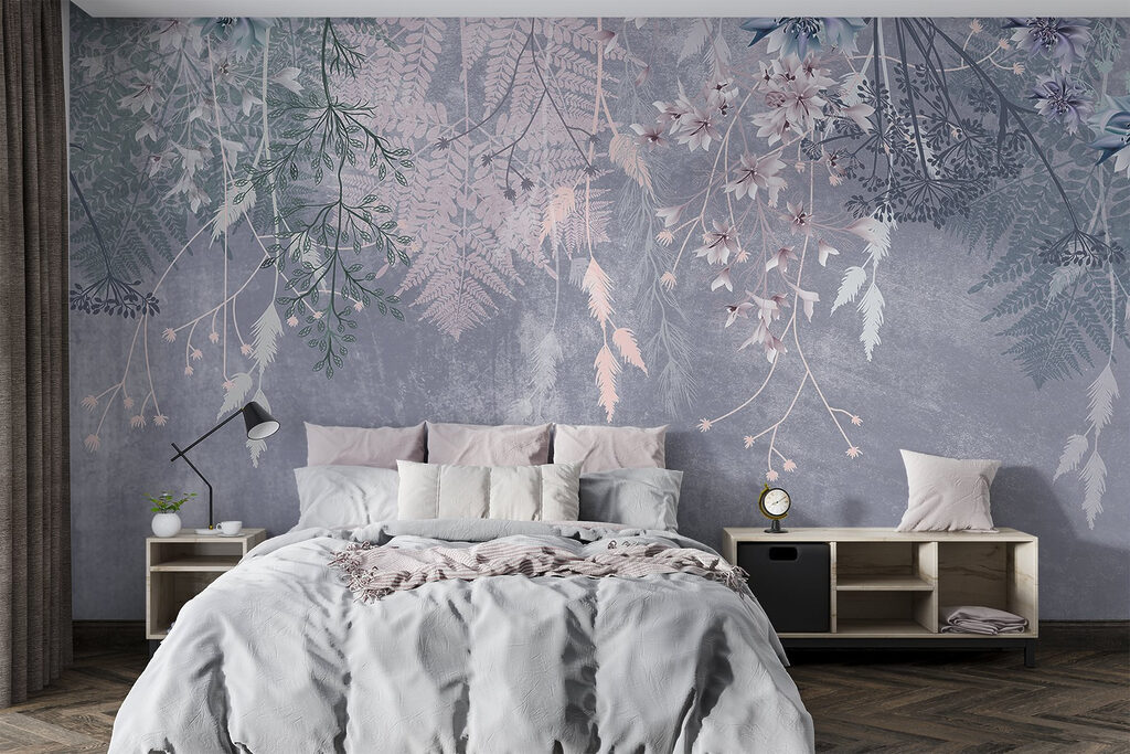 Delicate blooms on a soft backdrop