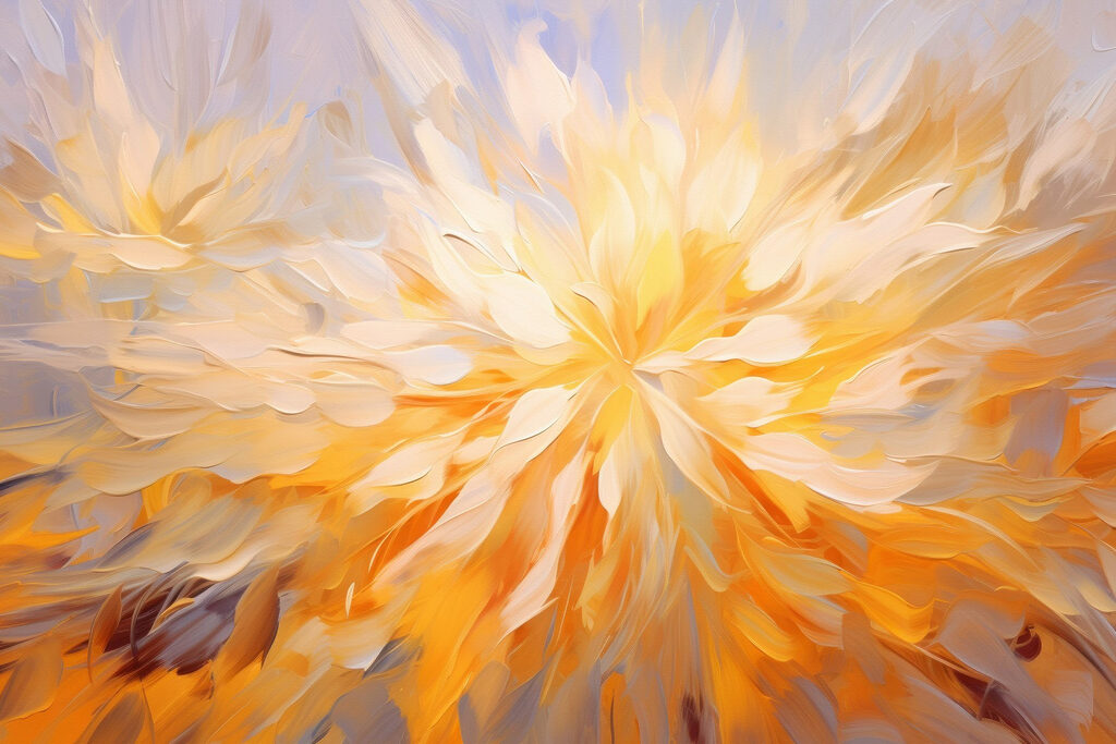 Painting of a flower