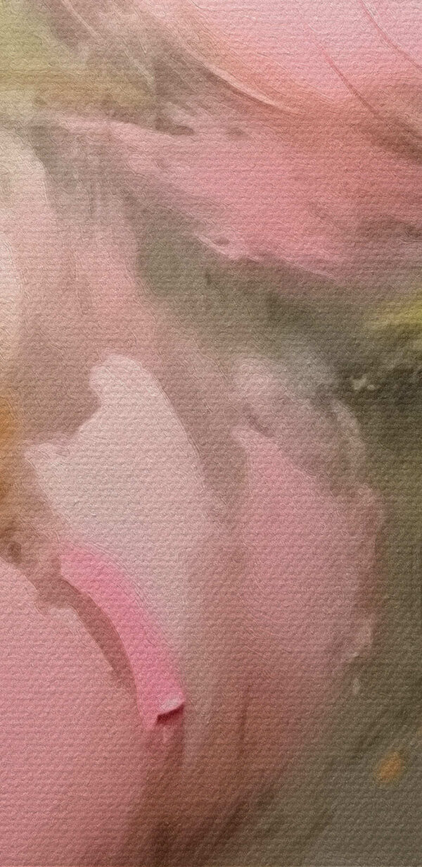 Malba růžových květů Malba růžových květů