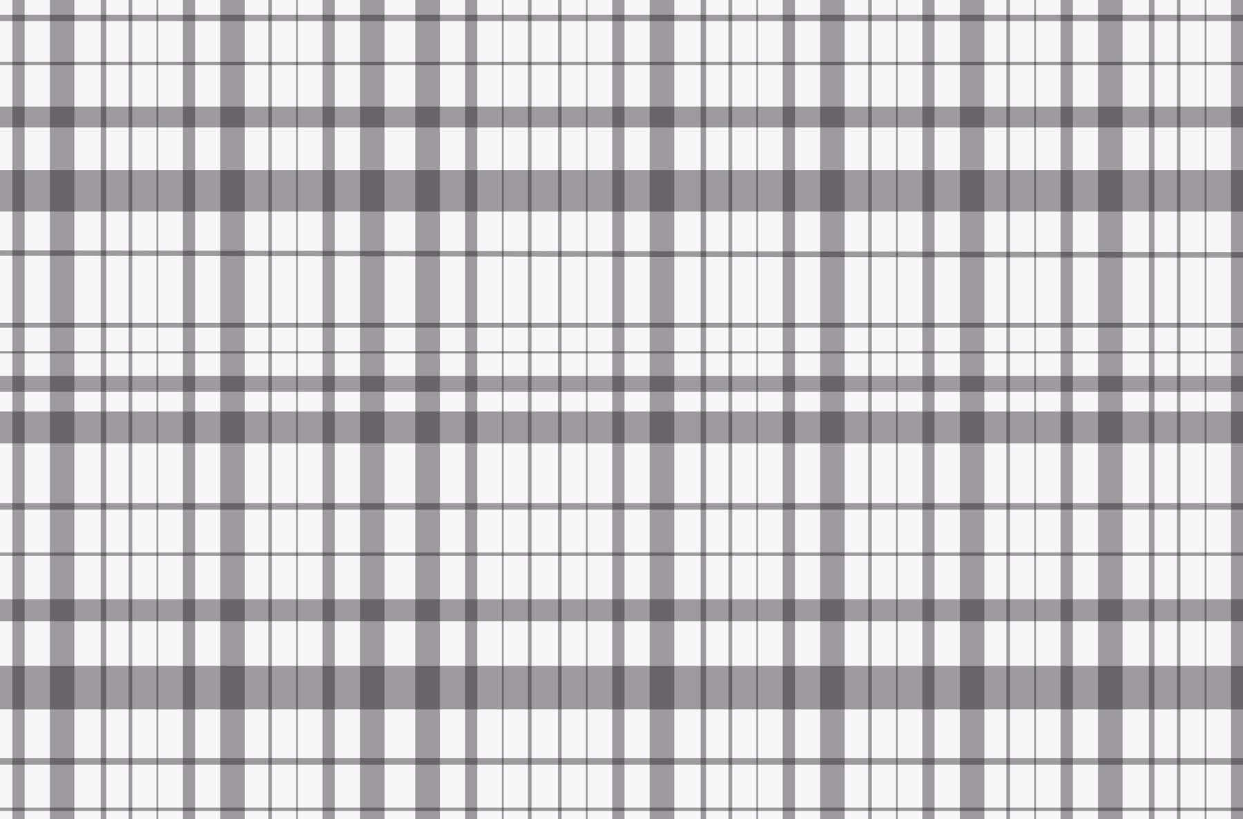 Grey and white plaid