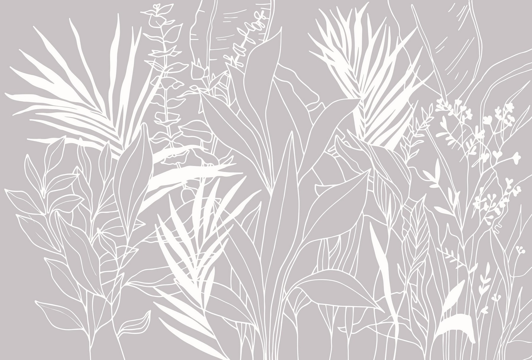 - Elegant foliage on a muted backdrop - Elegant foliage on a muted backdrop