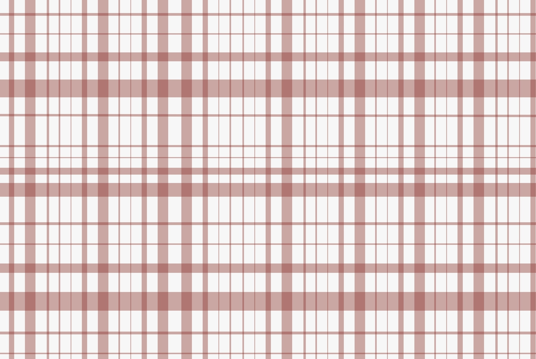Red and white plaid