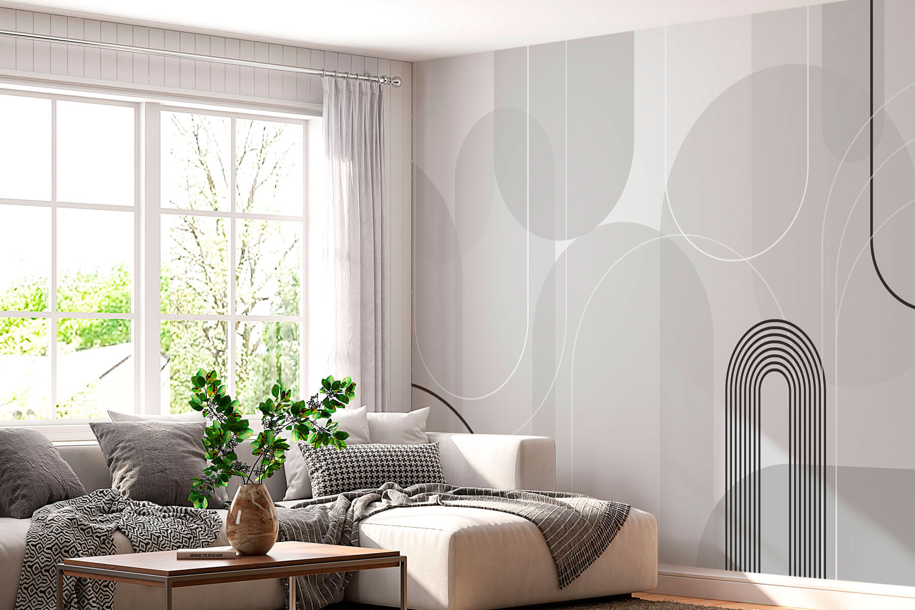 Grey and black design Grey and black design