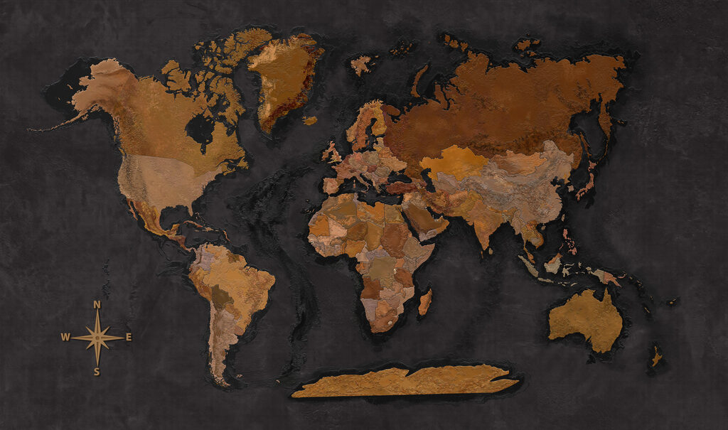 Mapa světa Mapa světa