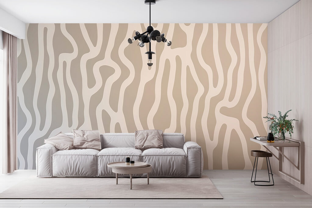 Abstract flowing patterns in gentle hues Abstract flowing patterns in gentle hues