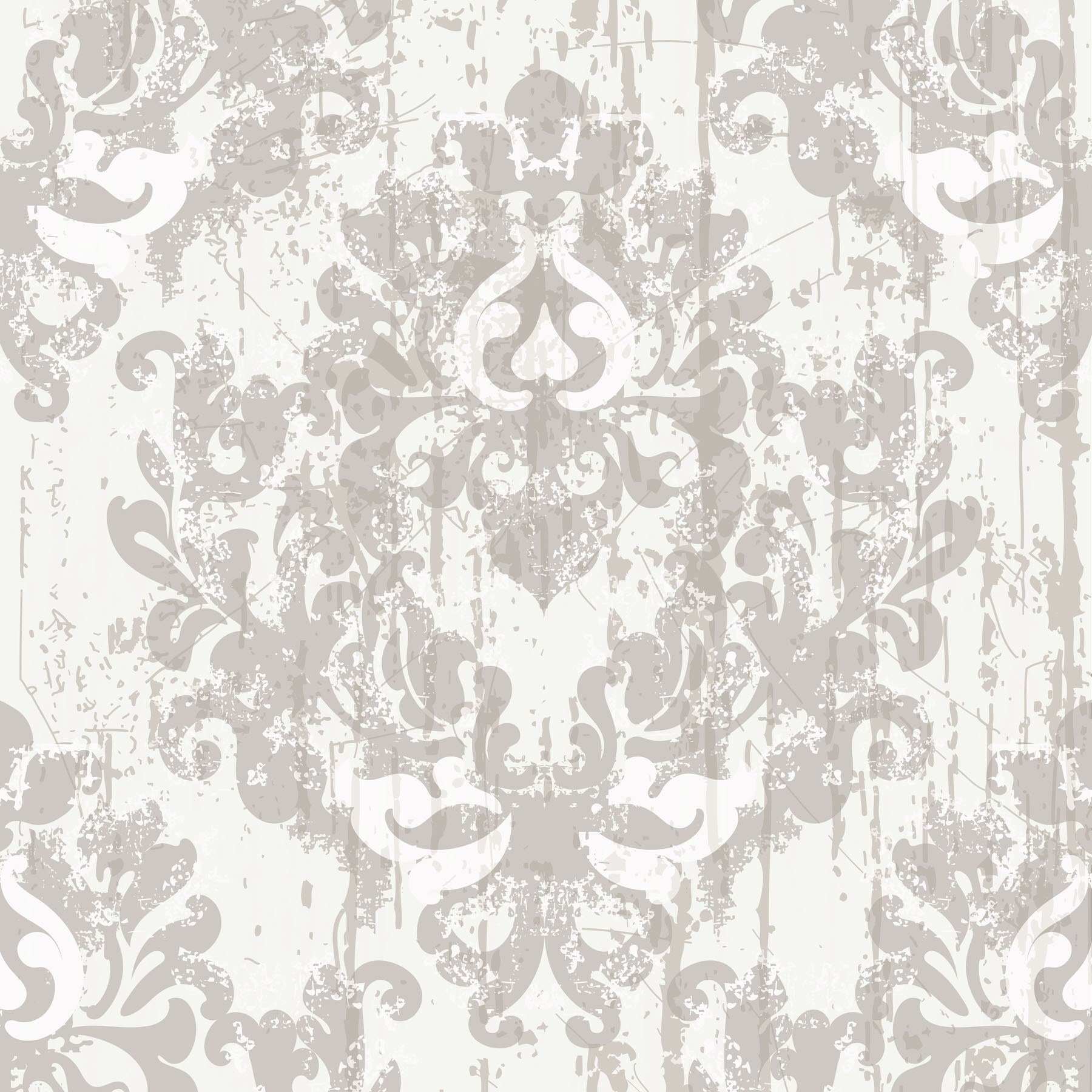 White and grey wallpaper