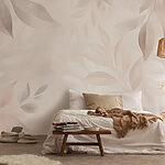 Fototapeta Jemné listy v měkkých tónech