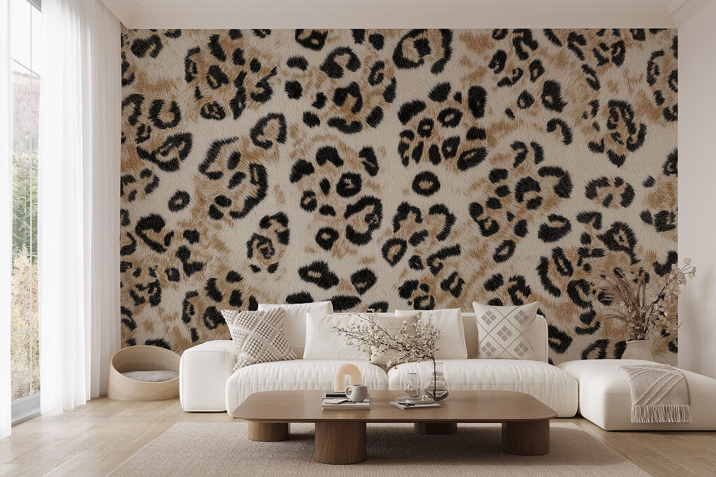 Wild patterns on soft fur texture