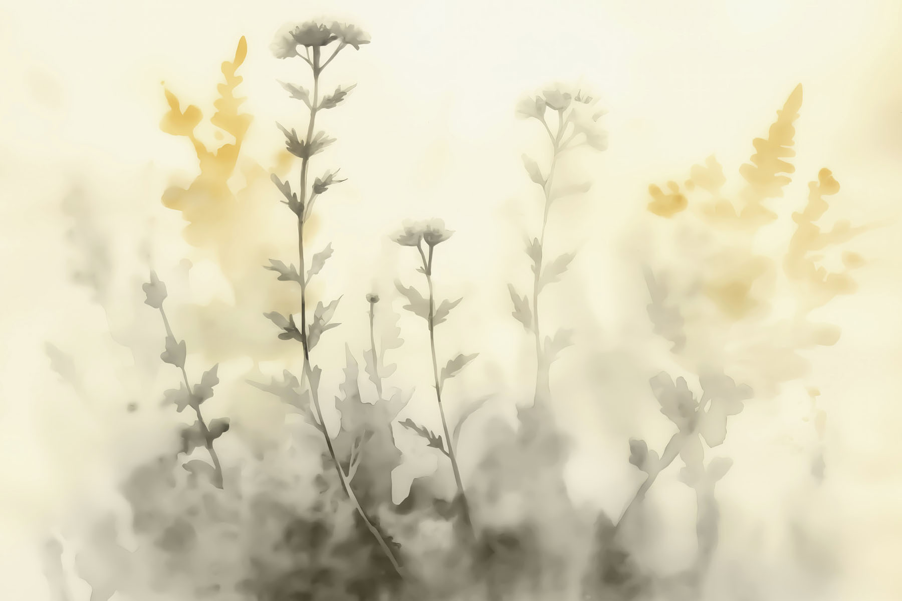 Delicate blooms in soft hues