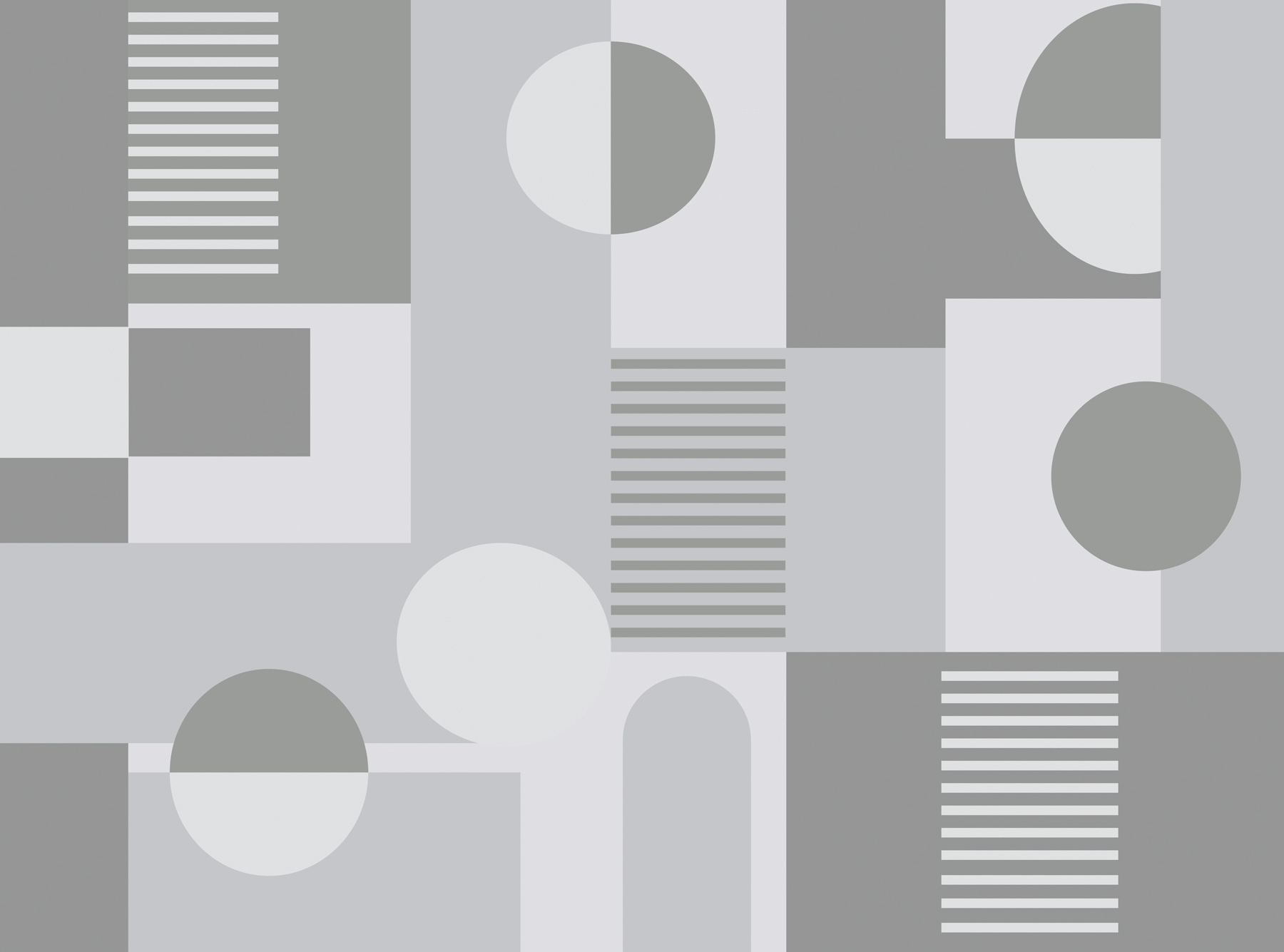 Grey and white geometrical pattern