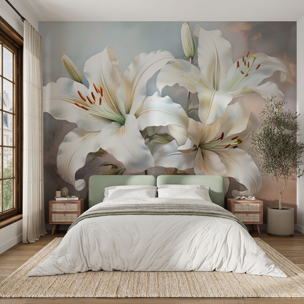 Delicate blooms in gentle hues Delicate blooms in gentle hues