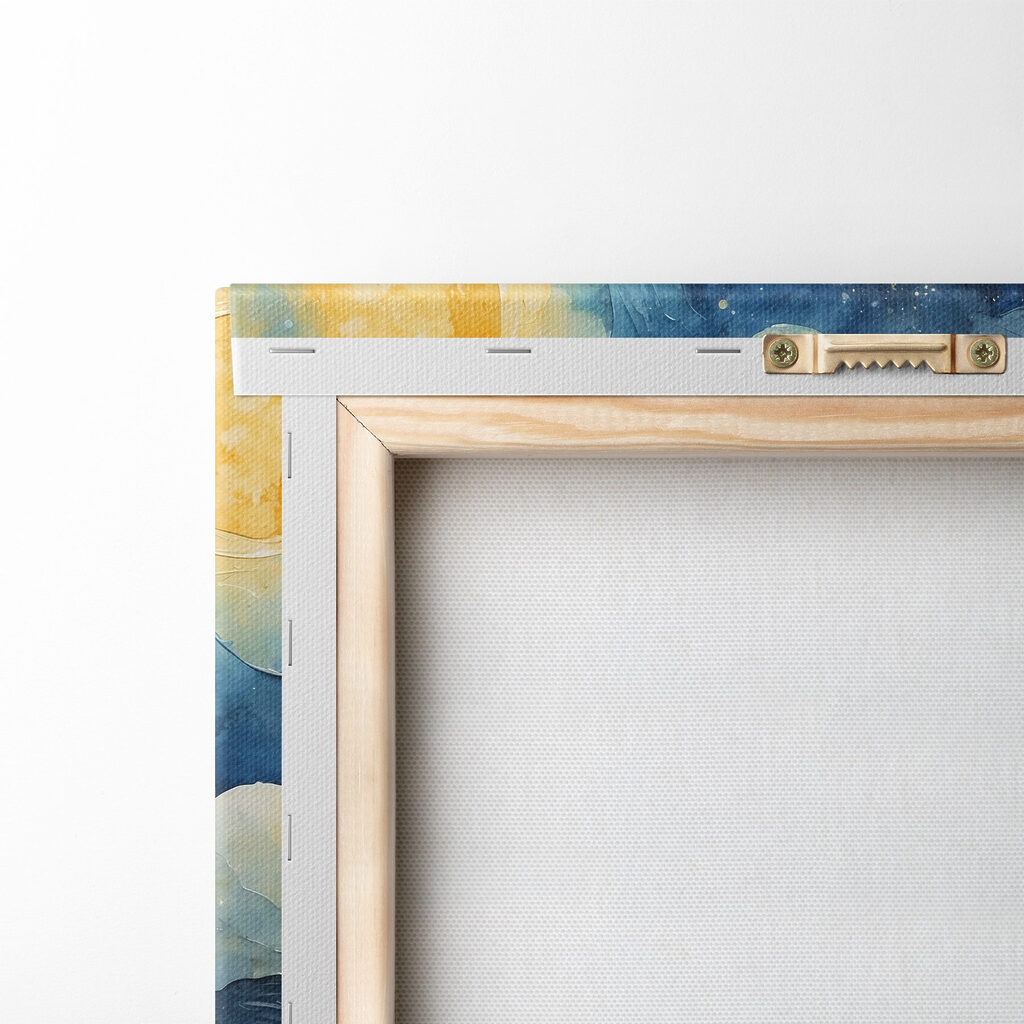 Watercolor of a city at night Watercolor of a city at night