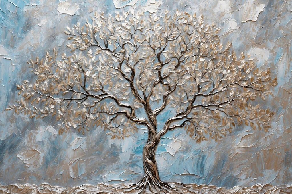 Painting of a tree
