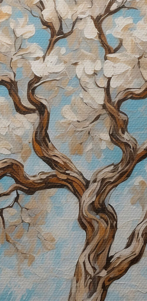 Painting of a tree