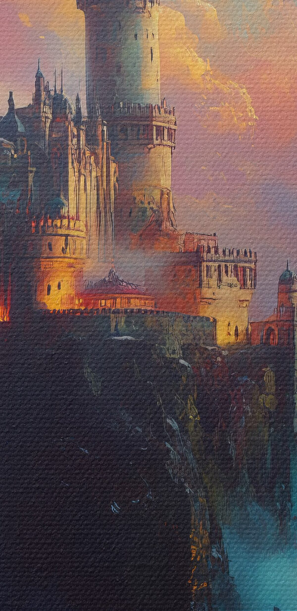 Hrad na hoře s mraky Hrad na hoře s mraky