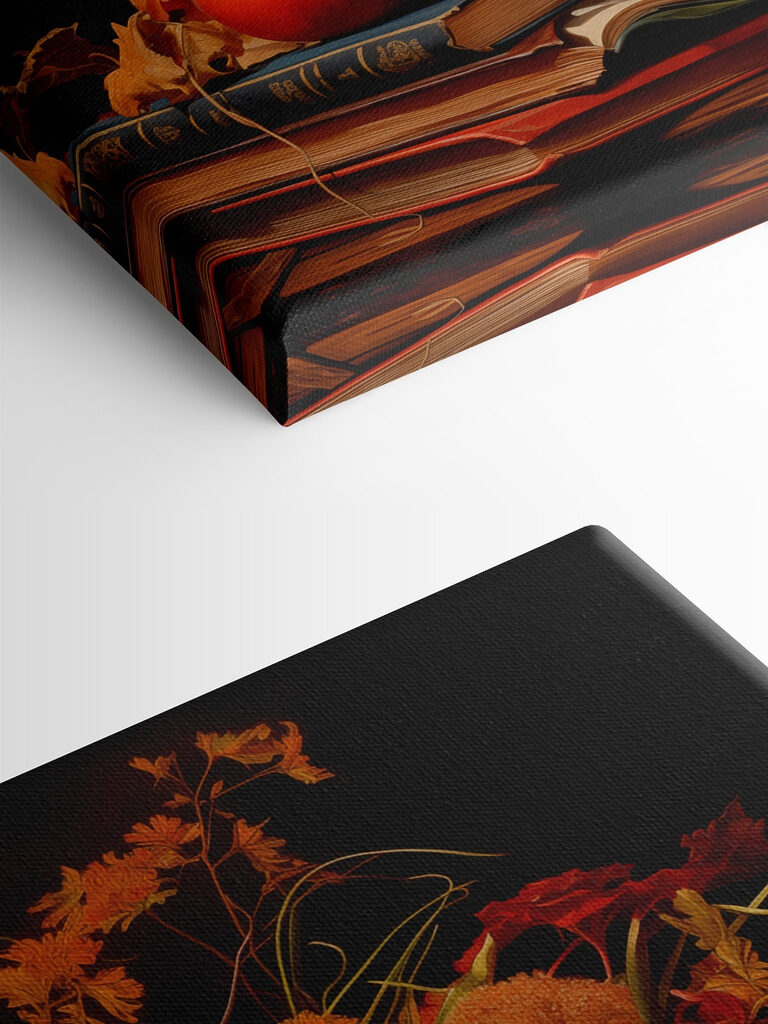 Still life with fruit and flowers