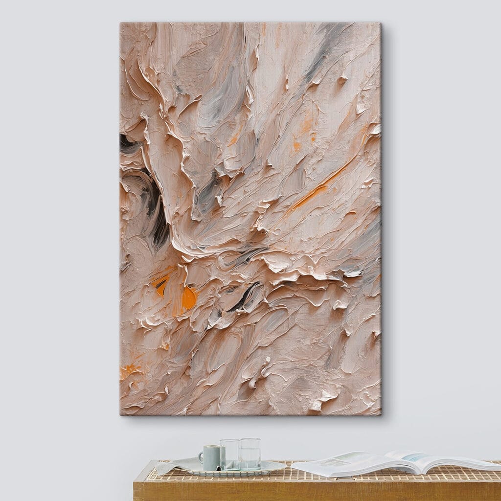 Abstract texture in soft hues