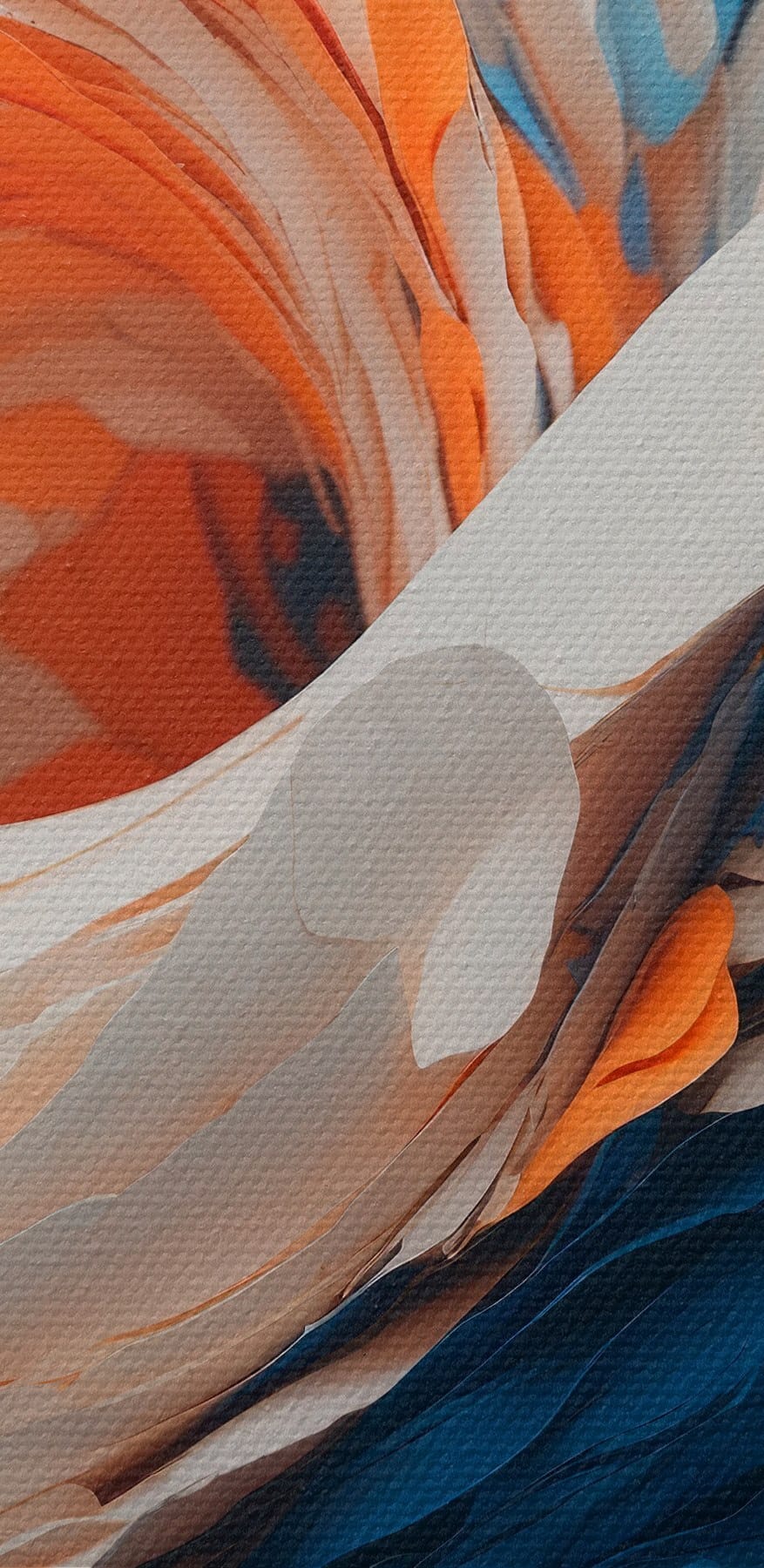 Živé vířící barvy v pohybu