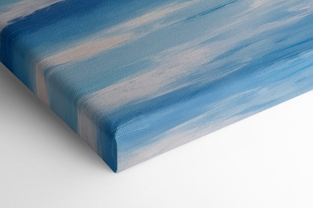 Painting of a body of water Painting of a body of water