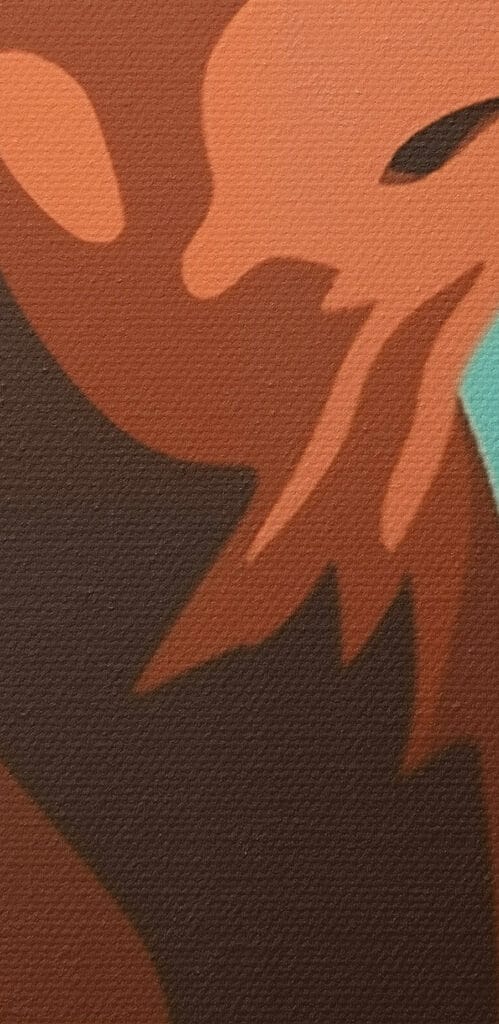 Dog with its head up Dog with its head up