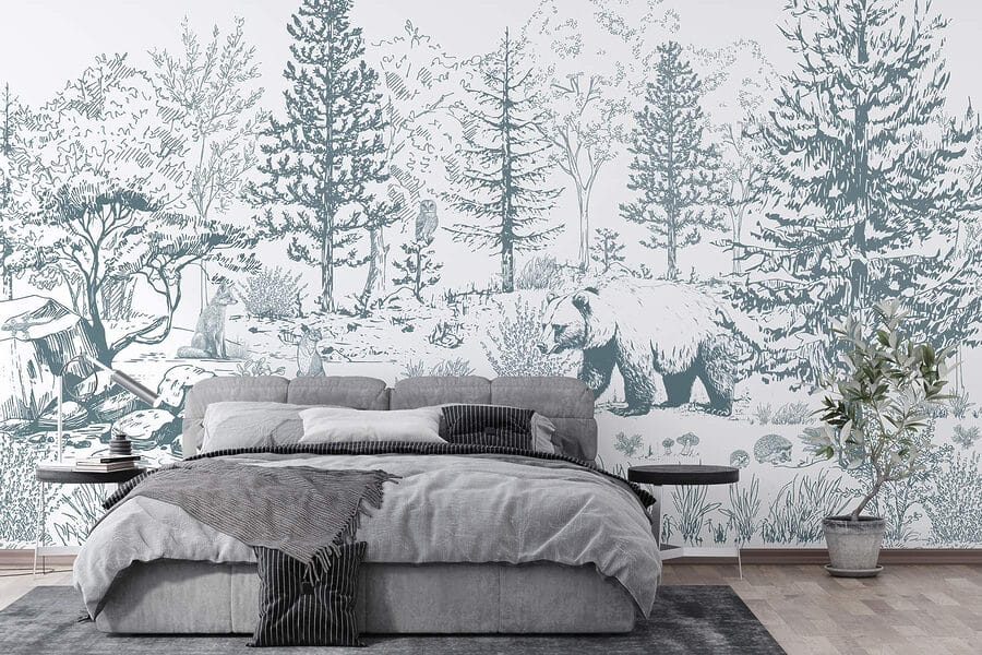 Bear in the woods Bear in the woods