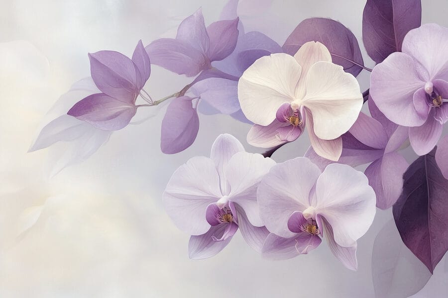 Fototapeta Jemné orchideje v jemných odstínech - Image 6