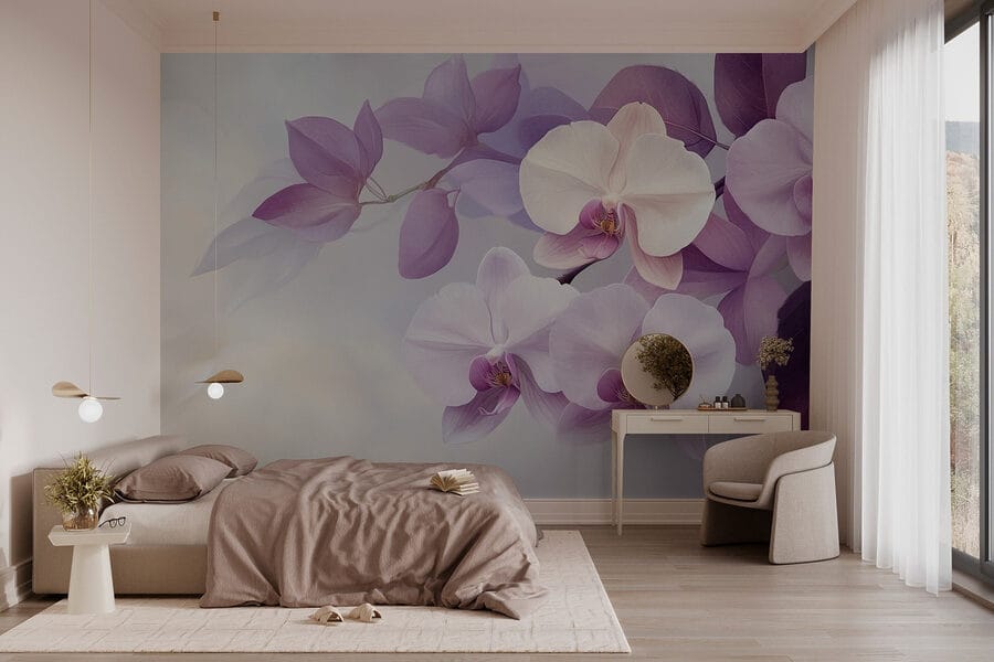 Fototapeta Jemné orchideje v jemných odstínech - Image 2