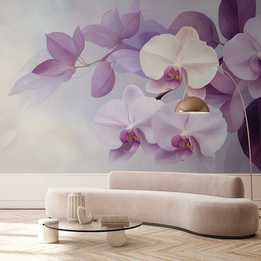 Fototapeta Jemné orchideje v jemných odstínech - Image 3