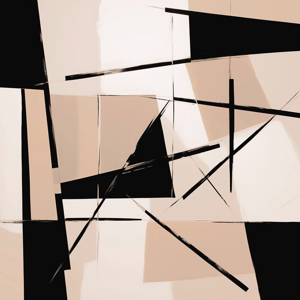 Black and white art