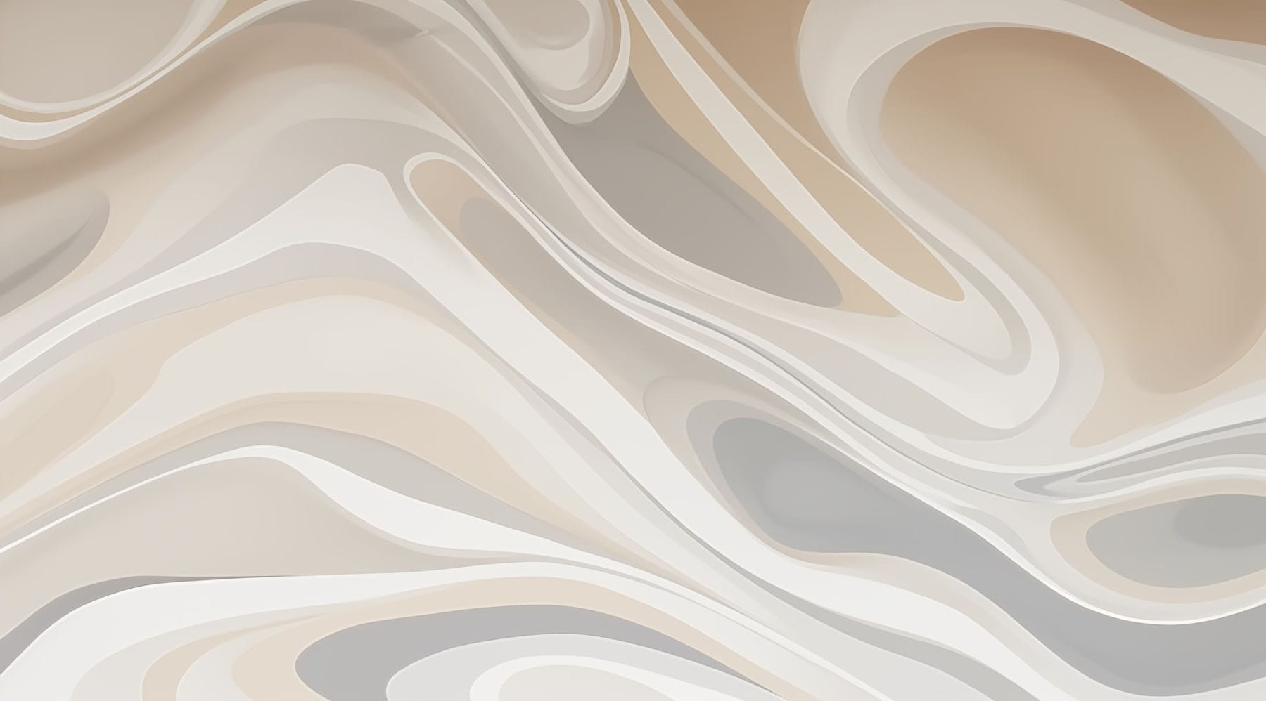 White and grey swirls