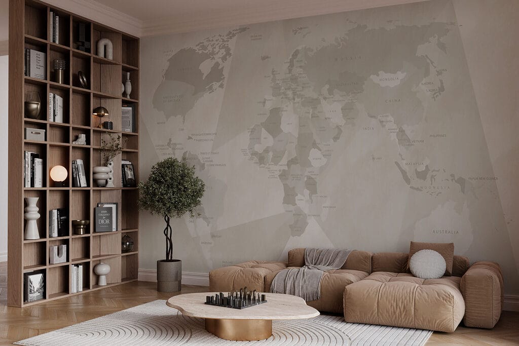 Map of the world