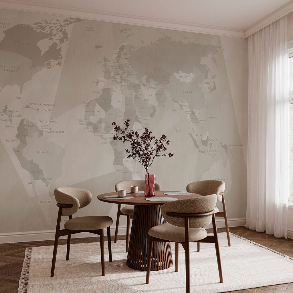 Map of the world