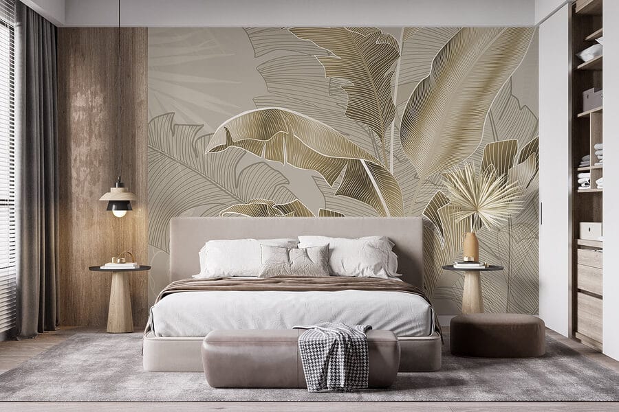 Elegantní botanická ilustrace s jemnými detaily