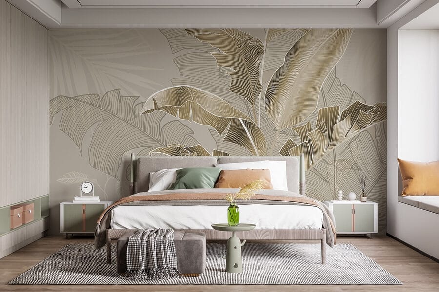 Elegantní botanická ilustrace s jemnými detaily