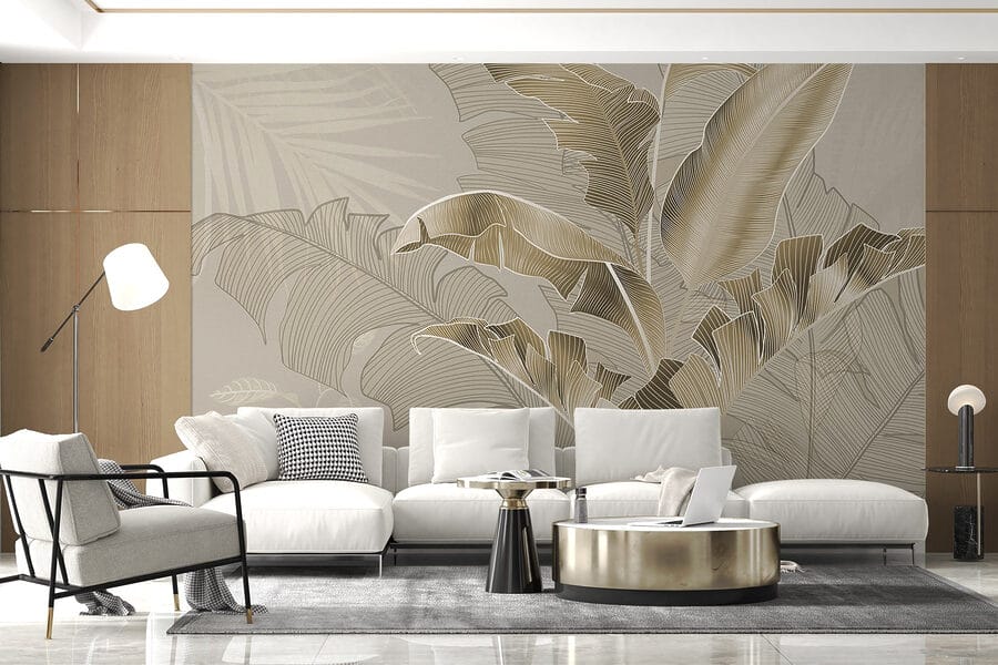 Elegantní botanická ilustrace s jemnými detaily