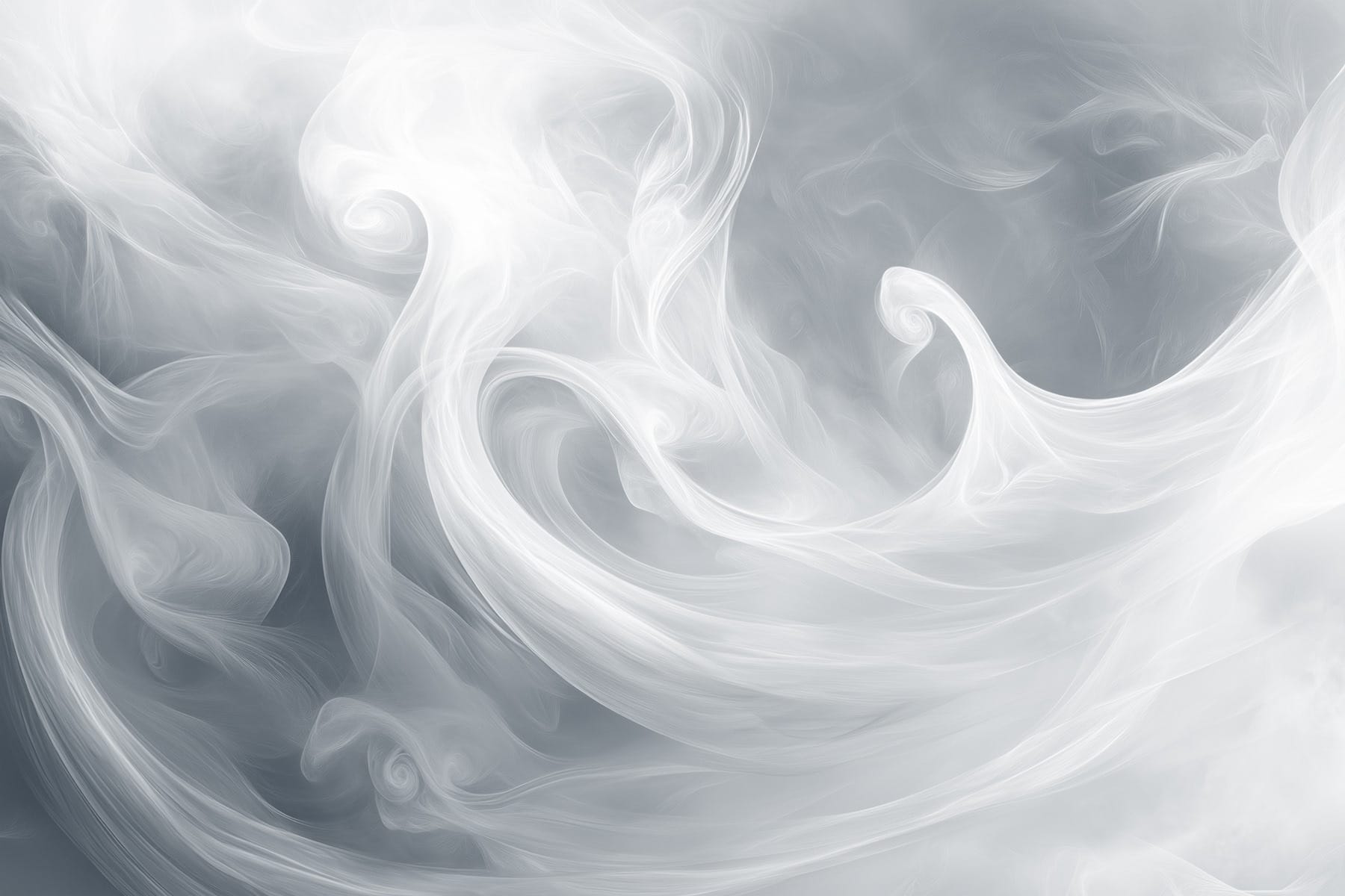 White smoke in the sky