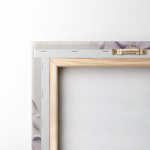 Painting of flowers on a white surface Painting of flowers on a white surface