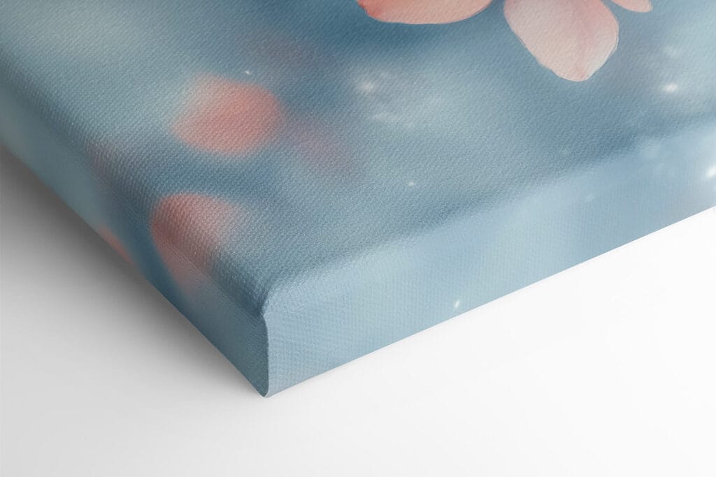 Delicate blooms in soft pastel hues