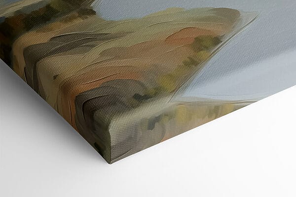 Řeka protékající údolím Řeka protékající údolím