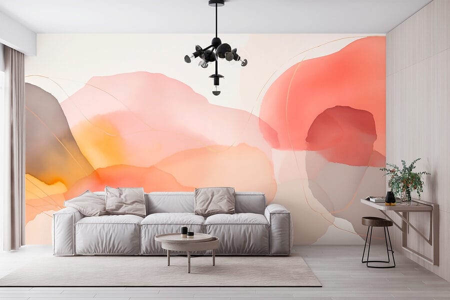 Jemné odstíny se prolínají v plynulém designu