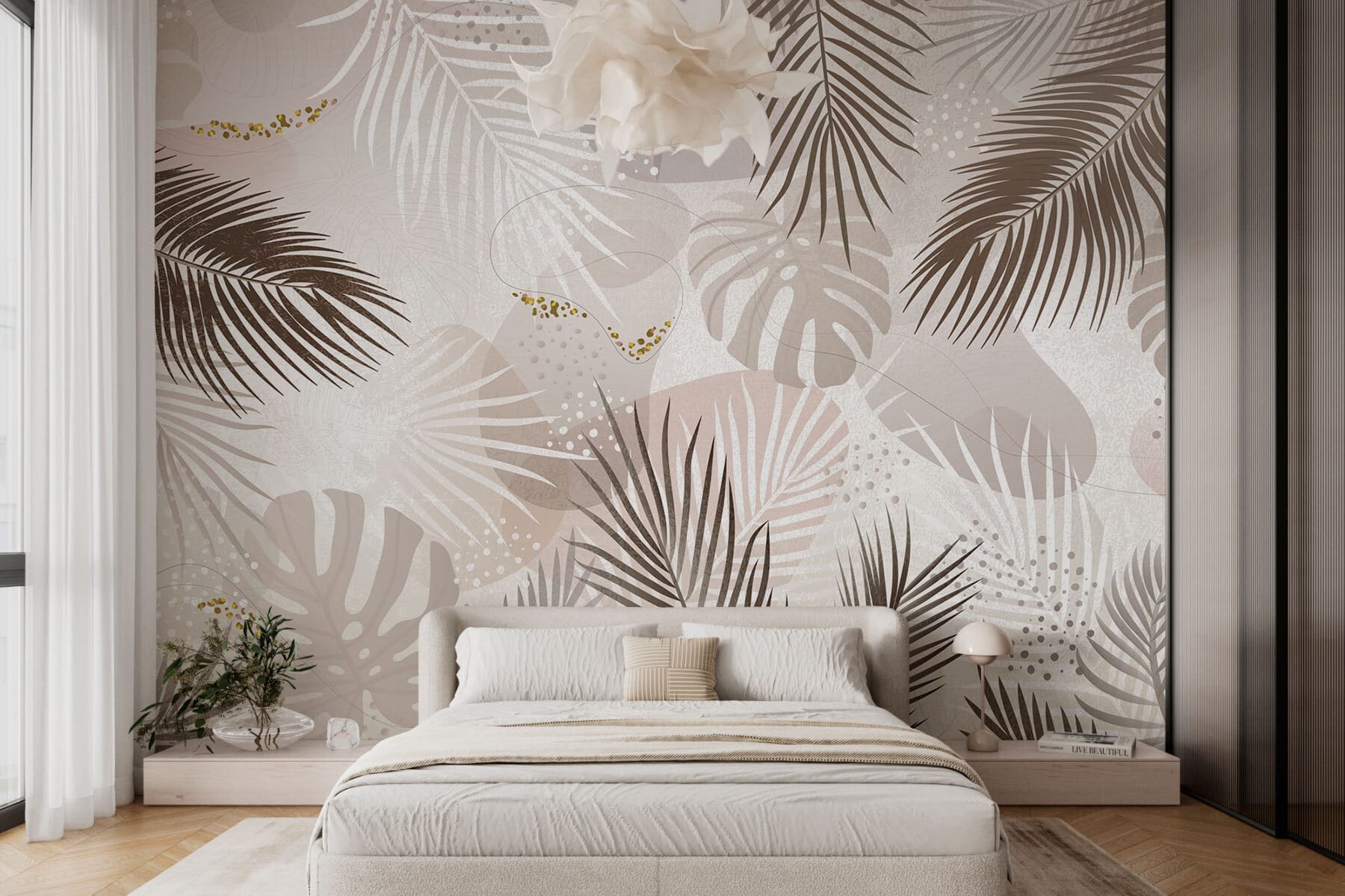 Nature-inspired abstract leaf design