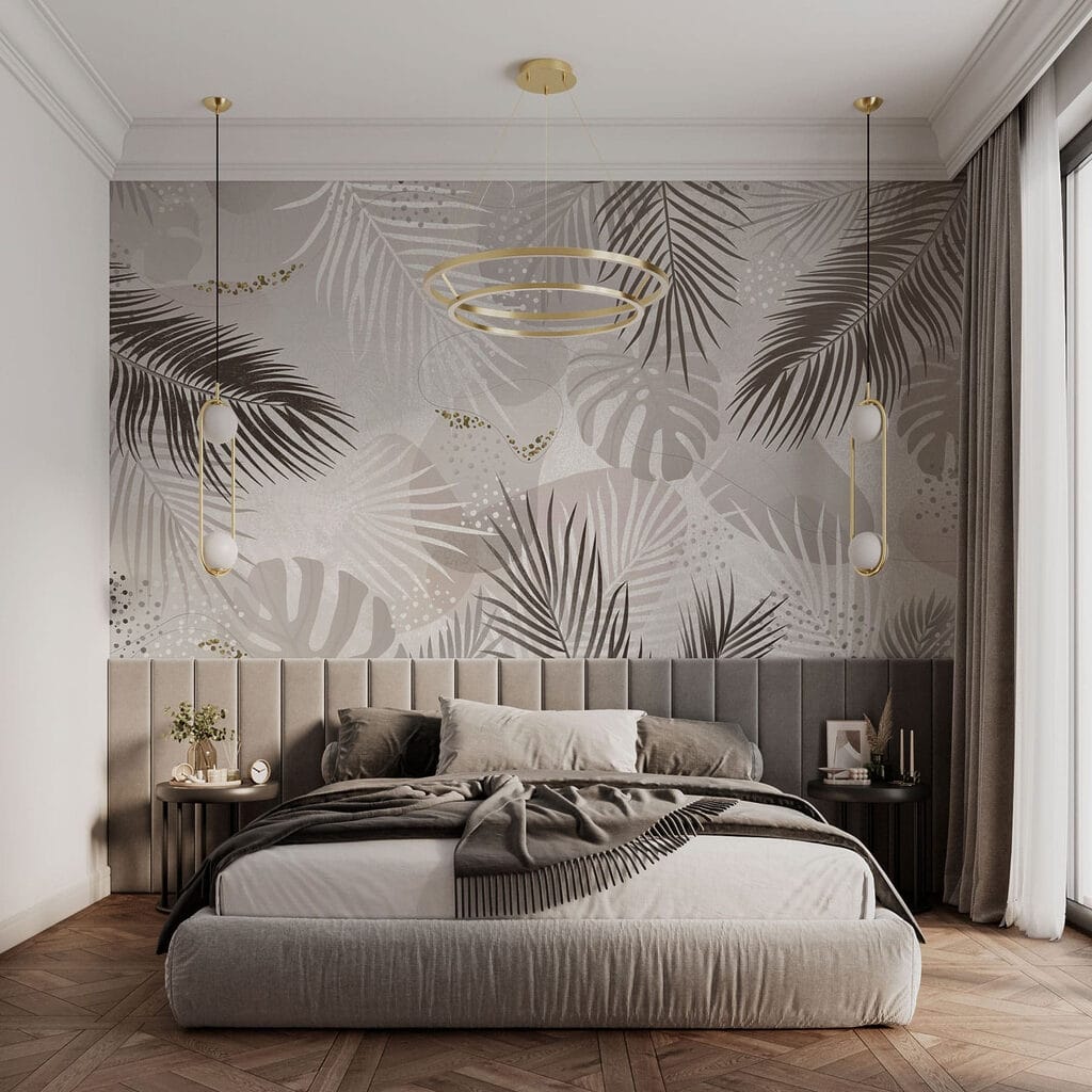 Elegant foliage in soft tones