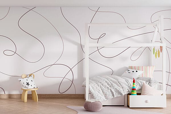 White background with lines