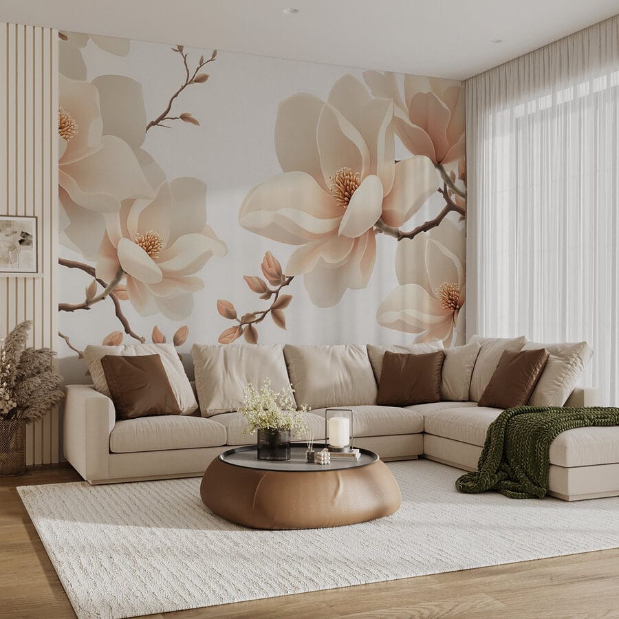 Elegantní květy na půvabných větvích