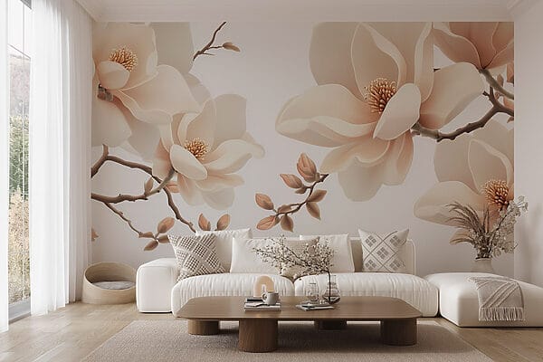 Elegantní květy na půvabných větvích Elegantní květy na půvabných větvích
