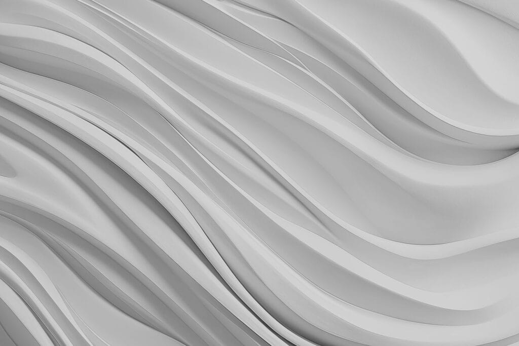 Bílé pozadí se zvlněnými liniemi Bílé pozadí se zvlněnými liniemi